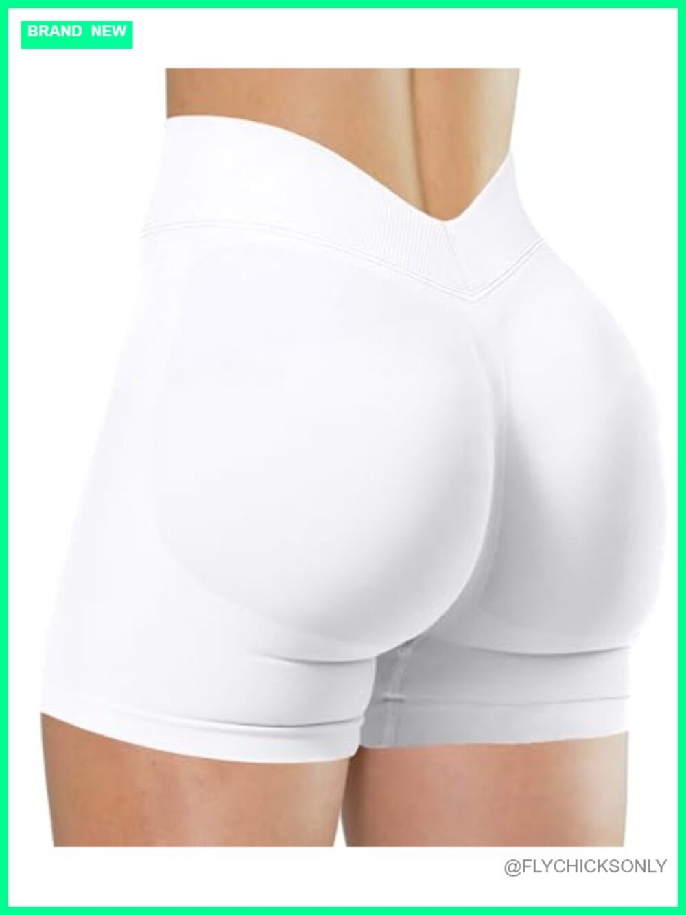Seamless Gym Shorts 4.5" High Waist Scrunch Butt Lifting Biker Yoga Workout